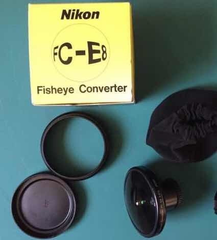 Nikon Fish Eye Fc E8 C/ur E6 Para Coolpix Y Más (Usado)