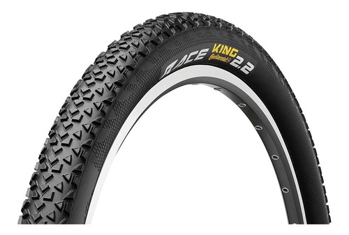 Pneu 26x2.2 Continental Race King  Preto/dobravel Mtb Cor Preto