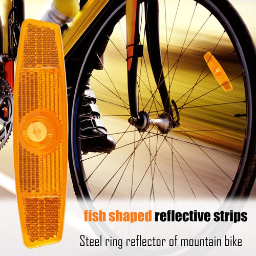 - (w) Reflector De Advertencia Para Bicicleta, Radio De
