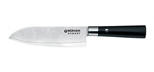 Boker 130417dam Cuchillo Santoku De Damasco Con Hoja De 6 3/