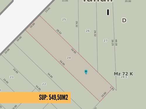 Imagen 5 de 5 de En Venta Terreno Barrio Golf | 549m2 | Tandil