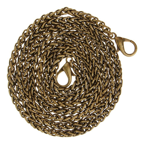 3x120cm Twist Metal Cadena Bolso Monedero Correa Diy Bolso