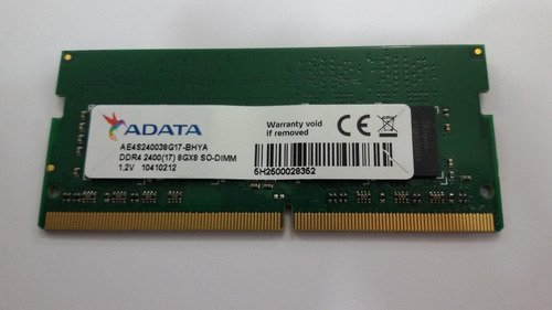 Memória 8gb Pc4-2400t 1rx8 Adata !!!!!!!