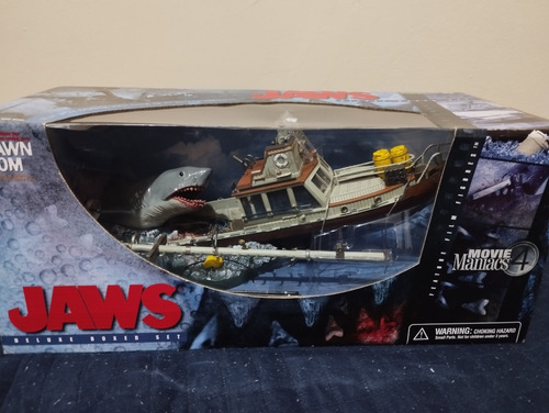 Jaws Mcfarlane Playset Raro Tubarão