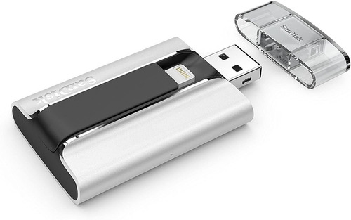 Memoria Usb 16gb Sandisk Ixpand Usb 2.0 Lightning + Usb-a