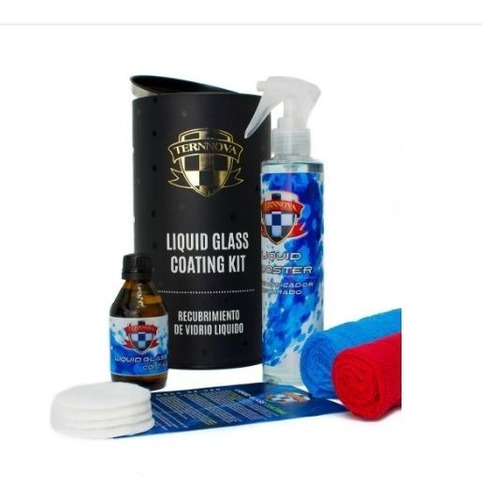 Ternnova Liquid Glass 60ml Cerámico Vidrio Líquido 4 Vehicul
