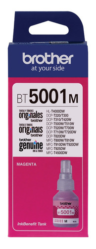 Tinta Brother Bt5001 Colores T220 T520w T720dw T925dw T4500d