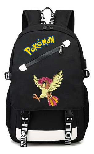 Q Mochila Bandai Anime De Pokémon Pikachu Para Kid Boo