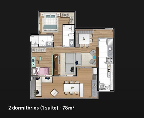 Imagem 12 de 14 de Apartamento Para Venda Em São Paulo, Parque Da Vila Prudente, 3 Dormitórios, 1 Suíte, 2 Banheiros, 1 Vaga - Cap0798_1-1180474