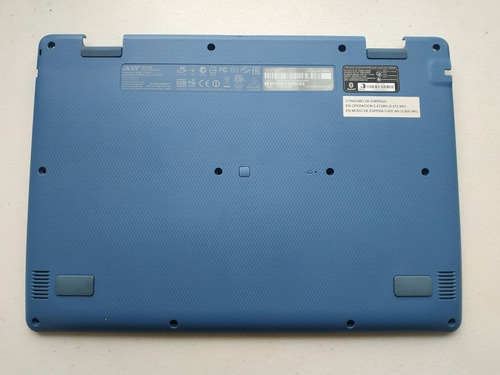 Carcasa Inferior Base Azul Laptops Acer R3 131tmodelo N15w5