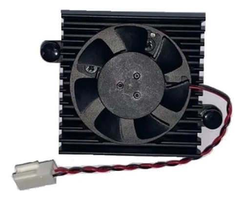 Ventilador Cooler Fan 7 hélices para procesador Intelbras LED Black Dvr