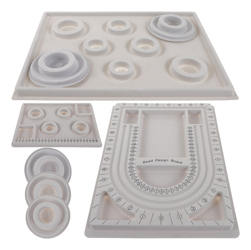 Juego De Tablas De Abalorios Con Diseño De Collar, Bandeja P