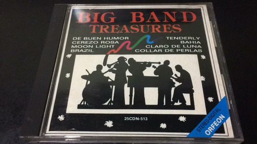 Big Band Treasures - Cd Nuevo Cerrado Importado