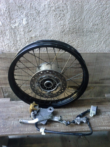 Imagem 8 de 8 de Sistema Traseiro E Roda Traseira Moto Xre 300 Original