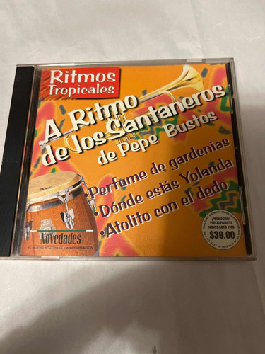 Ritmo De Los Santaneros De Pepe Bustos Ritmos Tropicales Cd