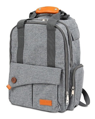 Mochila Maternal Carestino Roma Gris Completo