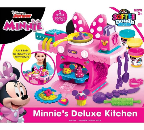 Juego De Cocina De Lujo Disney Junior Minnie Mouse