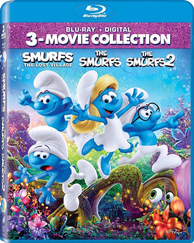 Blu-ray Smurfs Collection / Los Pitufos / Incluye 3 Films