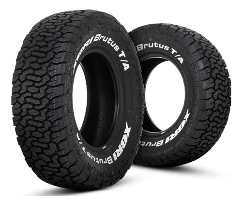 Kit Com 2 Pneus Aro 16 285/75 R16 126r 10pr Xbri Brutus T/a