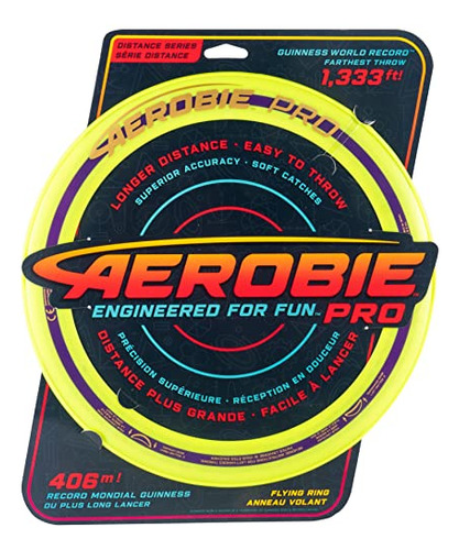 Anillo Flying Disc Aerobie Pro Para Exteriores, 35,56 Cm, Co