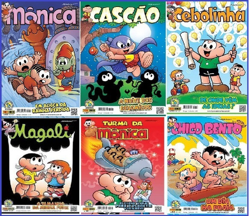 Kit Especial 25 Gibis Da Turma Da Monica Sem Repetição 