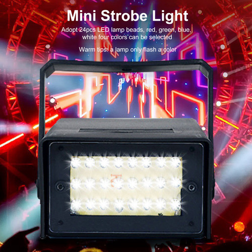 Atmosphere Lamp Disco Mini Led Strobe Show, Lámpara Estrobos
