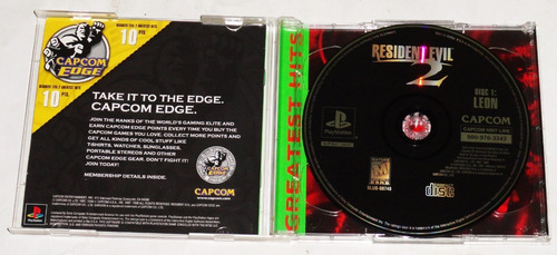 Resident Evil 2 Ps1 Original Americano Completo - Local