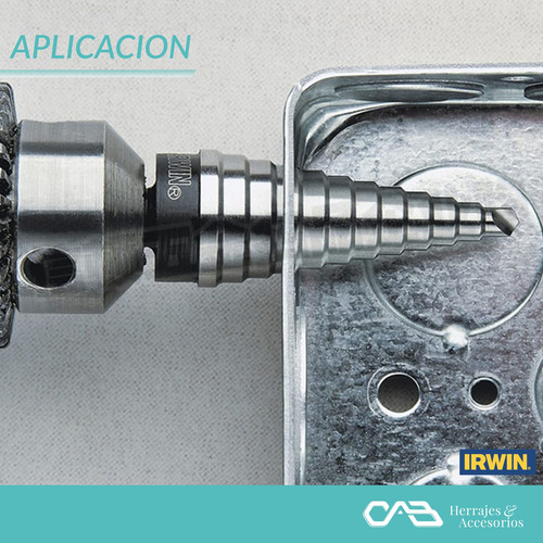 Broca Mecha Escalonada 4 A 22mm - 11104 Irwin