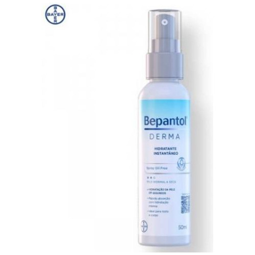 Bepantol Derma Spray Hidratante 50ml Sem Enxágue