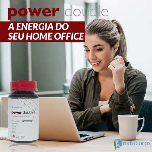 Power Double Natucorps Ação Energizante