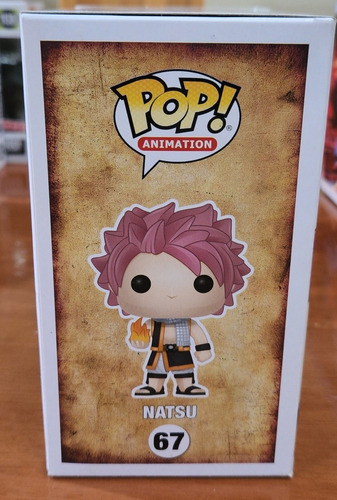 Funko Pop Natsu #67 Fairy Tail. (Usado)