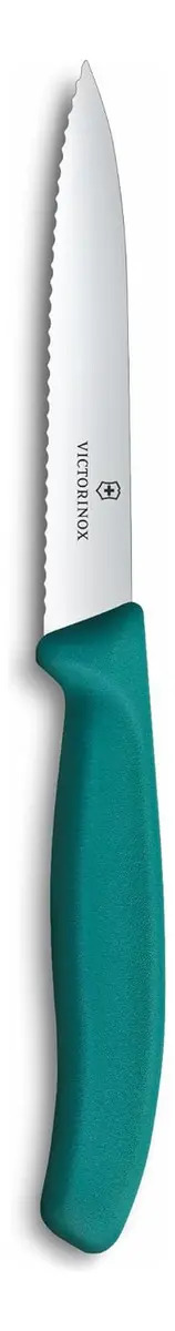 Cuchillo Victorinox Mondador Hoja 10cm Dentado Swiss Classic Color Verde