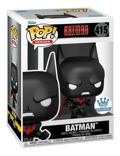 Funko Pop! Batman Beyond Funko Shop #415 Caja Dañada (Reacondicionado)
