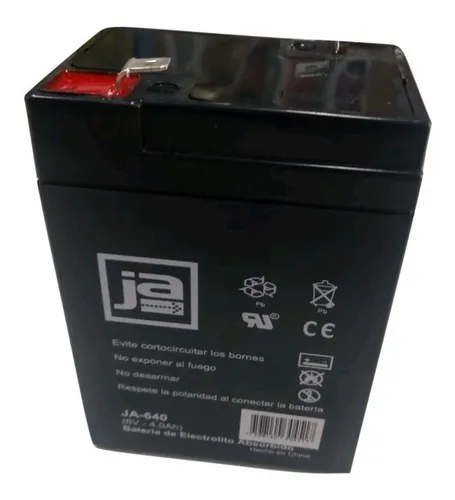Bateria Recargable 6v 4ah