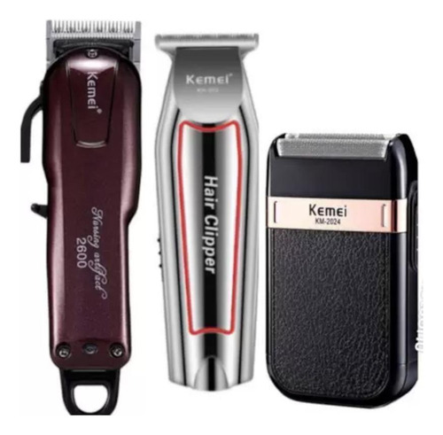 Kemei Elétrica 2600 Acabamento Km 032 Shaver Km 2024 Bivolt