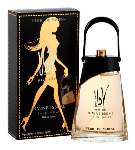 Perfume para mujer Divine Issime Ulric De Varens Edp, 75 ml