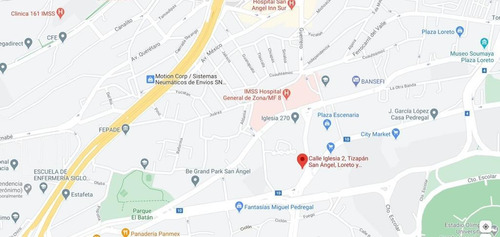 Departamento En Venta Iglesia # 2, Col. Tizapan, Alc. Alvaro Obregon, Cp. 01090 Mlci24