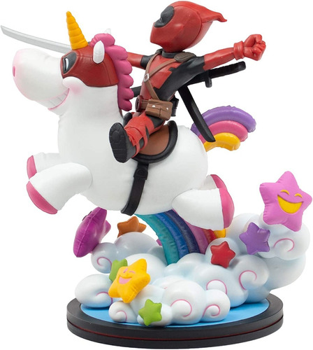 Deadpool X Unicorn Q-fig Max Elite Diorama Quantum Mechanix