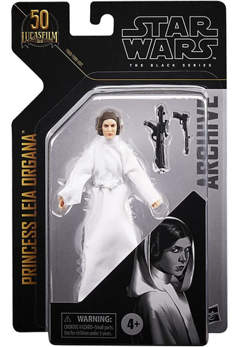 Figura Leia Organa Archive Black Series Star Wars 6 Pulgadas