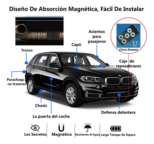 Salind GPS GT76 Localizador Rastreador Gps Tracker Auto 4g 10000mah