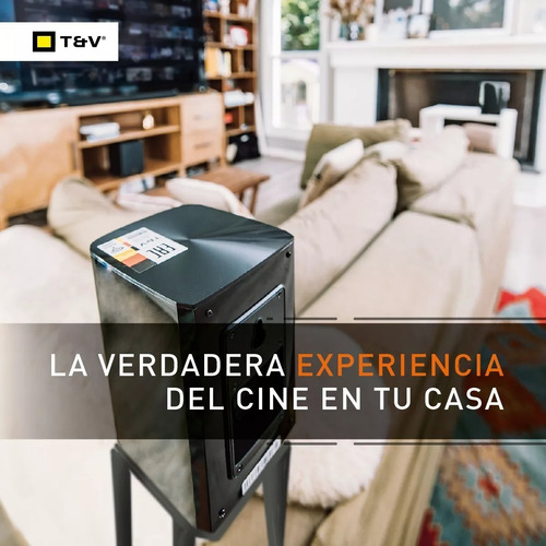 Barra De Sonido 5.1 Wireless Rein Bluetooth Optica Hdmi Arc