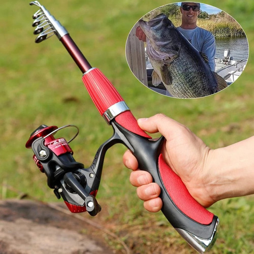 1.2m Gun Handle Pequena Haste De Arremesso Seção Gelo Pesca