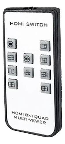 Multi Viewer Switch Hdmi 8x1 4k - 1080p High Multiviewer