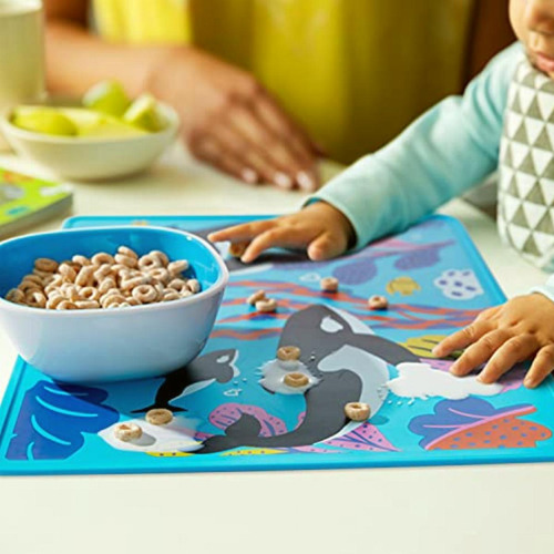 Munchkin Wildlove Mantel Individual Reversible De Silicona
