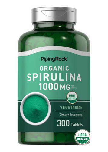 Spirulina Organic 1000mg 300tbl