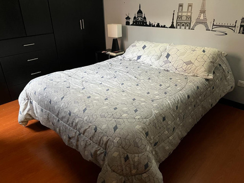 Base Cama Tamaño Size Doble Paraiso + Combo Lencería Brissa