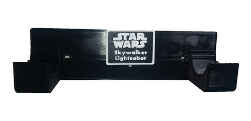 Stand Exhibidor 23cm P/pared Sable Starwars+placa 3d