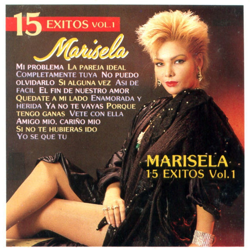 Cd Primer Edición De Marisela - 15 Exitos Vol. 1 1989