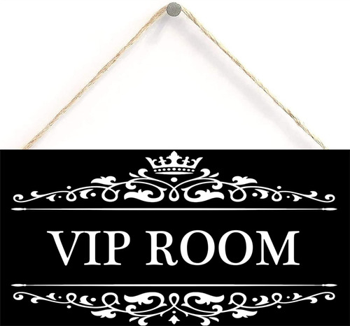 Vip Room Man Cave Home Bar Sign Pub Club Placa Colgante Para