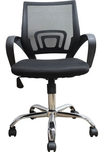 Imagen 1 de 4 de Silla De Oficina Gerencial Libertad Negra